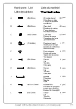 Предварительный просмотр 7 страницы Walker Edison W58FP18HB Assembly Instructions Manual