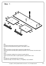 Предварительный просмотр 11 страницы Walker Edison W58FP18HB Assembly Instructions Manual