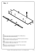 Предварительный просмотр 12 страницы Walker Edison W58FP18HB Assembly Instructions Manual