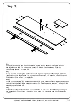 Предварительный просмотр 13 страницы Walker Edison W58FP18HB Assembly Instructions Manual