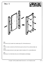 Предварительный просмотр 15 страницы Walker Edison W58FP18HB Assembly Instructions Manual