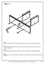 Предварительный просмотр 19 страницы Walker Edison W58FP18HB Assembly Instructions Manual