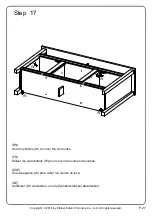 Предварительный просмотр 27 страницы Walker Edison W58FP18HB Assembly Instructions Manual