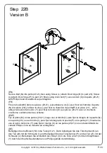 Предварительный просмотр 33 страницы Walker Edison W58FP18HB Assembly Instructions Manual