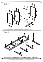 Preview for 5 page of Walker Edison W58FP18SM Assembly Instructions Manual