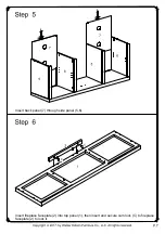 Preview for 7 page of Walker Edison W58FP18SM Assembly Instructions Manual