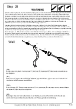 Предварительный просмотр 38 страницы Walker Edison W58FP2DHDHB Manual