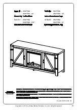 Preview for 1 page of Walker Edison W58FPBD Assembly Instructions Manual