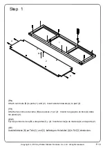 Preview for 10 page of Walker Edison W58FPBD Assembly Instructions Manual