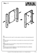 Preview for 13 page of Walker Edison W58FPBD Assembly Instructions Manual