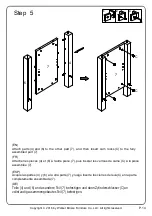 Preview for 14 page of Walker Edison W58FPBD Assembly Instructions Manual