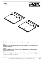 Preview for 16 page of Walker Edison W58FPBD Assembly Instructions Manual