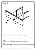 Preview for 17 page of Walker Edison W58FPBD Assembly Instructions Manual