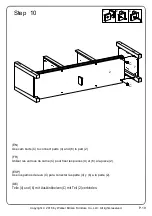 Preview for 19 page of Walker Edison W58FPBD Assembly Instructions Manual