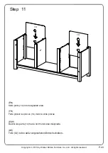 Preview for 20 page of Walker Edison W58FPBD Assembly Instructions Manual