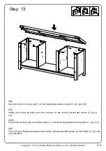 Preview for 22 page of Walker Edison W58FPBD Assembly Instructions Manual