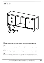 Preview for 23 page of Walker Edison W58FPBD Assembly Instructions Manual