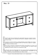 Preview for 32 page of Walker Edison W58FPBD Assembly Instructions Manual