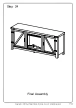 Preview for 33 page of Walker Edison W58FPBD Assembly Instructions Manual