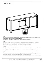 Preview for 32 page of Walker Edison W58FPBDGD Assembly Instructions Manual