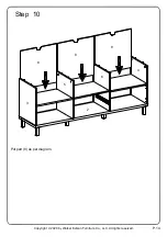 Preview for 14 page of Walker Edison W58JACSD Assembly Instructions Manual