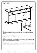 Предварительный просмотр 44 страницы Walker Edison W58LUK2DD Assembly Instructions Manual