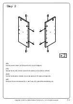 Предварительный просмотр 11 страницы Walker Edison W58OSC3D Assembly Instructions Manual