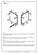 Предварительный просмотр 12 страницы Walker Edison W58OSC3D Assembly Instructions Manual