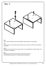 Предварительный просмотр 14 страницы Walker Edison W58OSC3D Assembly Instructions Manual