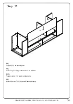 Предварительный просмотр 20 страницы Walker Edison W58OSC3D Assembly Instructions Manual