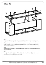 Предварительный просмотр 21 страницы Walker Edison W58OSC3D Assembly Instructions Manual