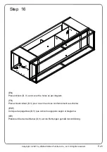 Предварительный просмотр 25 страницы Walker Edison W58OSC3D Assembly Instructions Manual