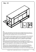 Предварительный просмотр 29 страницы Walker Edison W58OSC3D Assembly Instructions Manual