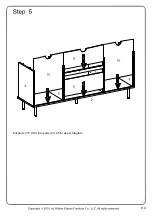 Предварительный просмотр 9 страницы Walker Edison W58OWN2D Assembly Instructions Manual