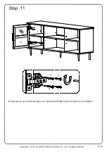 Предварительный просмотр 15 страницы Walker Edison W58OWN2D Assembly Instructions Manual