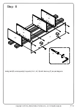 Preview for 12 page of Walker Edison W58SGD Assembly Instructions Manual