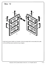 Preview for 16 page of Walker Edison W58SGD Assembly Instructions Manual