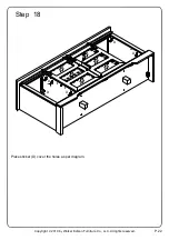 Preview for 22 page of Walker Edison W58SGD Assembly Instructions Manual