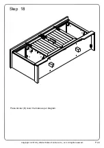 Preview for 22 page of Walker Edison W58SGRD Assembly Instructions Manual