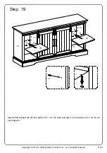 Preview for 23 page of Walker Edison W58SGRD Assembly Instructions Manual