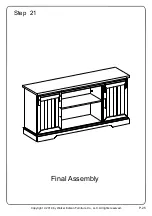 Preview for 25 page of Walker Edison W58SGRD Assembly Instructions Manual