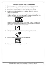 Preview for 2 page of Walker Edison W58SSD Assembly Instructions Manual