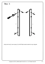 Preview for 7 page of Walker Edison W58SSD Assembly Instructions Manual