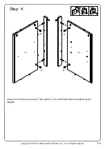 Preview for 8 page of Walker Edison W58SSD Assembly Instructions Manual