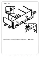 Preview for 14 page of Walker Edison W58SSD Assembly Instructions Manual