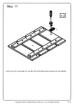 Preview for 15 page of Walker Edison W58SSD Assembly Instructions Manual