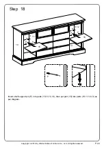 Preview for 22 page of Walker Edison W58SSD Assembly Instructions Manual