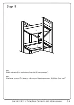 Предварительный просмотр 12 страницы Walker Edison W58UBMT Assembly Instructions Manual