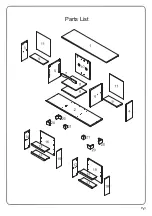 Preview for 3 page of Walker Edison W60C73-MT Assembly Instructions Manual