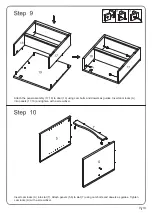 Предварительный просмотр 10 страницы Walker Edison W60C73-MT Assembly Instructions Manual